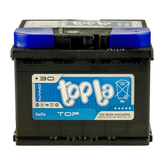 Аккумулятор 66 Ah/12V TOP Topla 118 666