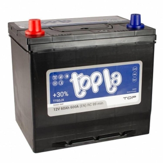 Аккумулятор 60 Ah/12V Top/Energy Japan Topla 118 960