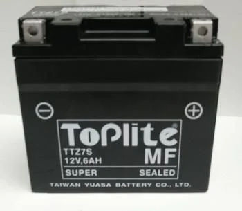 Мотоакумулятор TOPLITE TTZ7S