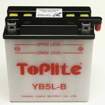 Мотоакумулятор TOPLITE YB5L-B (фото 1)