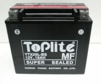 Мотоакумулятор TOPLITE YTX20L-BS