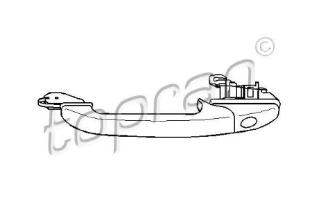 Ручка дверей TOPRAN / HANS PRIES 107536