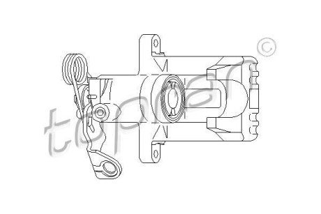 Гальмівний супорт TOPRAN / HANS PRIES 110285