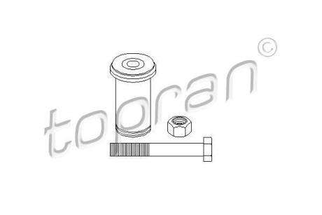 Ремкомплект маятникового рычага TOPRAN / HANS PRIES 400087