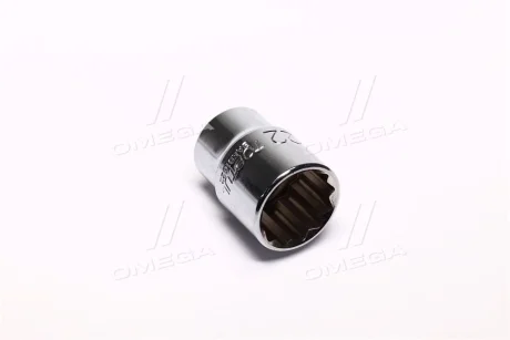 Головка торцева 1/2" 22мм 12-гранна (TOPTUL) Toptul BAEB1622