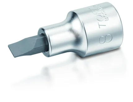 Головка с шлицевой насадкой 6.5mm 37mm 1/4" Toptul BCCA086E