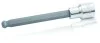 Головка із насадкою HEX 10 mm 140mm 1/2" з кулею Toptul BCSA1610 (фото 1)