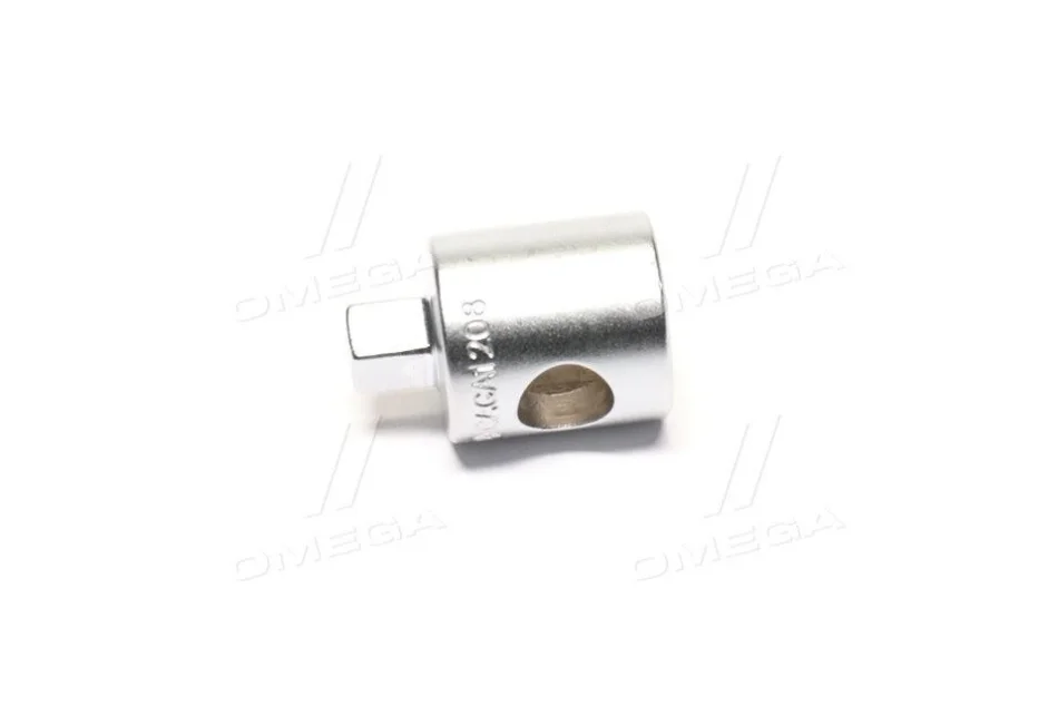 Переходник 3/8"х1/4" с отверстием Toptul CAGA1208 (фото 1)