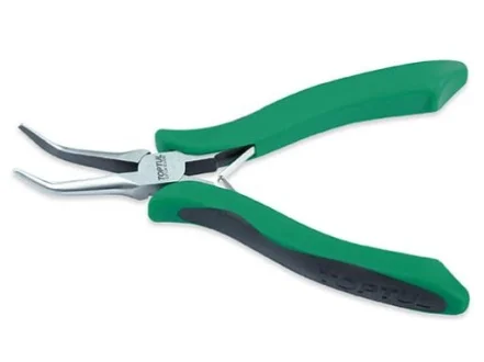 Плоскогубцы с удлиненными губками 6" загнутые Toptul DFCK2206