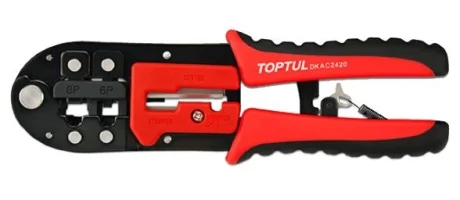 Клещи для отрезки и зачистки Toptul DKAC2420