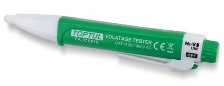 Тестер напряжения бесконтактный 80-1000V AC (50-60Hz) Toptul FAJC0816