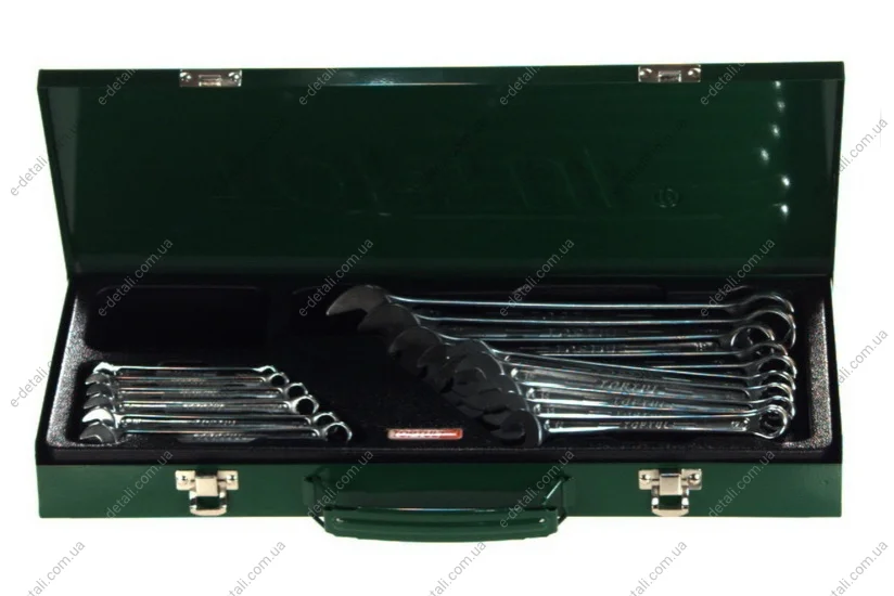 Набор ключей комбинированных 16 шт. 6-24мм (metal box) Toptul GAAD1603 (фото 1)