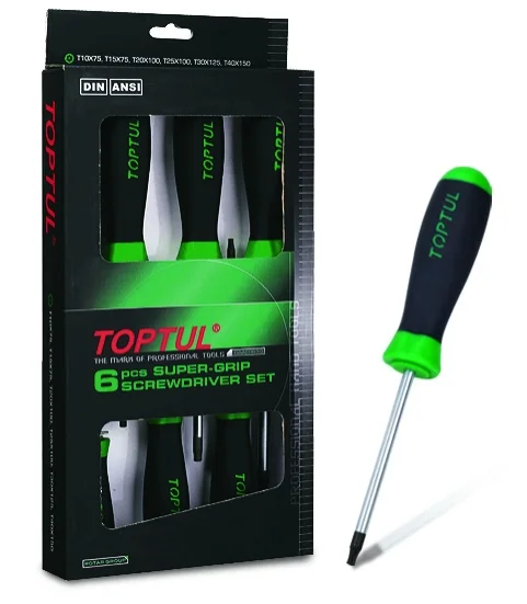 Набор отверток TORX Toptul GAAE0610 (фото 1)