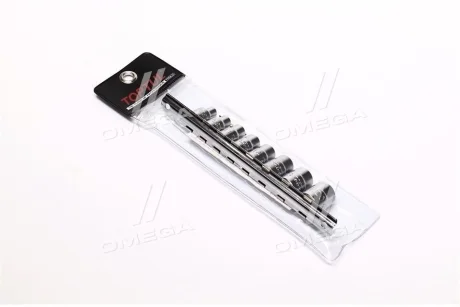 Набор головок TORX 3/8" E8-E20 8ед.(звезда Давида) Toptul GAAG0802