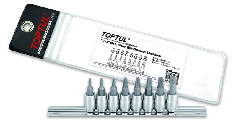 Насадка с битами 1/4" Toptul GAAG0808 (фото 1)