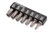 Набор бит 1/4" 7ед. (Torx: T10-T40 с отверстием) Toptul GAAV0703 (фото 3)