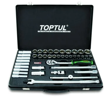 Набір інструментів 1/2" Toptul GCAD4102
