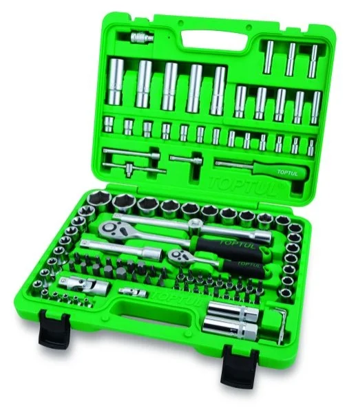 Набор инструмента 1/4"&1/2" 108ед. (6-гр.) new box Toptul GCAI108R (фото 1)