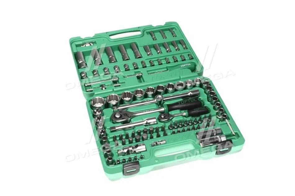 Набор инструмента 1/4"&1/2" 108ед. (12-гр.) new box Toptul GCAI108R1 (фото 1)