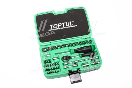 Набір інструментів 1/4" 41од. (TOPTUL) Toptul GCAI4102
