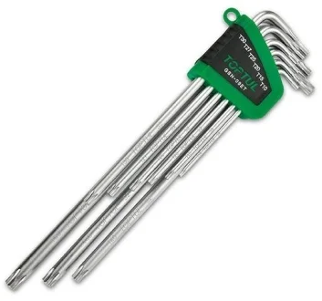 К-кт звездообразных ключей TORX Toptul GSN09ET
