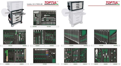 Інструментальний візок з інстр Toptul GV2790988