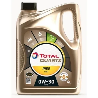 Моторна олива Total Quartz Ineo First 0W-30, 4л TOTAL 183175