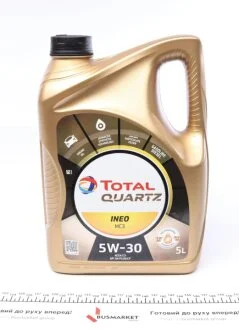 Масло 5W30 Quartz INEO MC3 Dexos2 (5L) 157103 TOTAL 213698