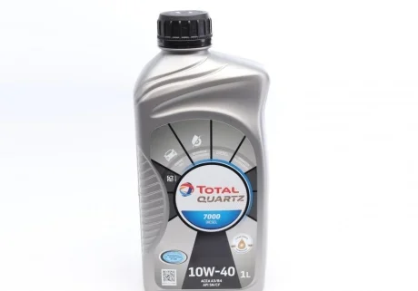 Масло 10W40 Quartz 7000 Diesel (1L) (MB229.1/VW505.00) TOTAL 214111