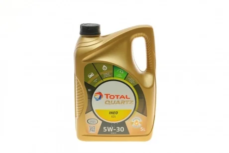 Масло 5W30 Quartz INEO ECS (5L) (B712290) TOTAL 216634