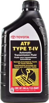Трансмиссионное масло ATF T-IV(USA) 1 л TOYOTA 00279000T4