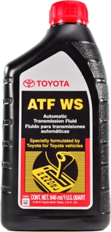 Трансмиссионное масло ATF WS(USA) синтетическое 1 л TOYOTA 00289ATFWS