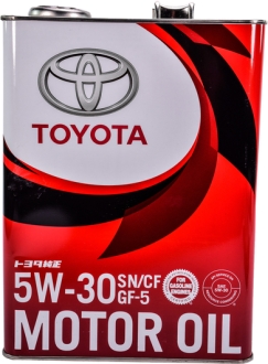 Масло мот. MOTOR OIL SNGF-5 4L TOYOTA 0888010705