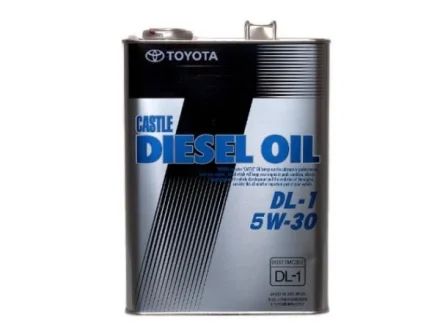Олива моторна Toyota Castle Diesel Oil DL-1 5W-30, 4л. TOYOTA 0888302805