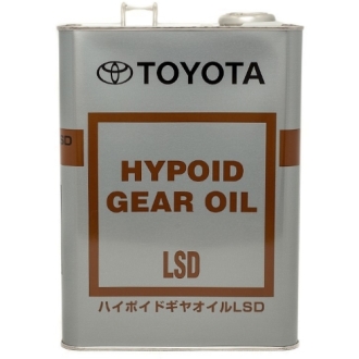 Трансмиссионное масло Hypoid LSD(Азия) GL-5 85W-90 4 л TOYOTA 0888500305