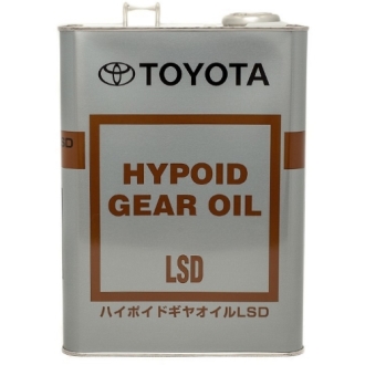 Трансмиссионное масло Hypoid LSD(Азия) GL-5 85W-90 4 л TOYOTA 0888500305 (фото 1)