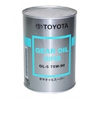Трансмиссионное масло Gear Oil Super(Азия) GL-5 75W-90 1 л TOYOTA 0888502106