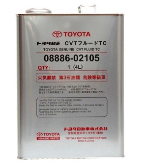 Трансмиссионное масло CVT Fluid TC (Азия) 4 л TOYOTA 0888602105