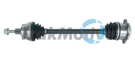 AUDI піввісь лів (з ABS L=604mm 38 зуб. A4 B5 (8D2) 1.8 T 97-00, A4 B5 (8D2) 2.4 97-00, VW PASSAT B5 (3B2) 1.9 TDI 96-00, PASSAT B5.5 Variant (3B6) 2.8 00-05 TRAKMOTIVE 30-0084