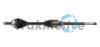 CITROEN піввісь прав. з ABS L=872mm 25/24 зуб. XSARA Break 2.0 HDi 109 01-05, ZX Break 1.9 TD 93-97 TRAKMOTIVE 30-0185 (фото 1)
