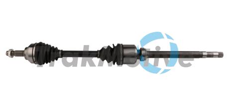CITROEN піввісь прав L=972,5mm 28/37 зуб. C6 2.2 HDi 06-12 TRAKMOTIVE 30-0227