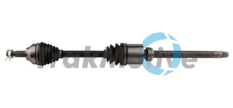 CITROEN піввісь прав L=998mm 28/37 зуб. C5 III, C6 2.0D/2.7D/3.0 09.05- TRAKMOTIVE 30-0234