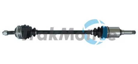 CITROEN піввісь прав з ABS L=841mm 21/22 зуб. SAXO 1.1 X, SX 96-03, PEUGEOT 106 II 1.5 D 96-01 TRAKMOTIVE 30-0272