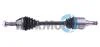 FORD Полуось лев L=617mm 25/23 зуб. Fusion 1.4/1.6 -12, Fiesta 1.25/1.6 -08 TRAKMOTIVE 30-0395 (фото 1)