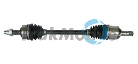 OPEL Полуось лів. L=616mm 22/22 зуб. CORSA D 1.2 06-14, CORSA E 1.4 LPG 15- TRAKMOTIVE 30-0555