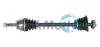 RENAULT піввісь лів.L=629mm 21 зуб. CLIO II 1.2 98-10, CLIO II 1.5 dCi 01-03, KANGOO Express 1.5 dCi 01-, TWINGO I (C06_) 1.2 96-07 TRAKMOTIVE 30-0795 (фото 1)