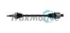 RENAULT піввісь прав (з ABS L=758mm 23/23 зуб. CLIO II (BB_, CB_) 1.5 dCi 01-05, KANGOO Express (FC0/1_) 1.5 dCi 03- TRAKMOTIVE 30-0857 (фото 1)