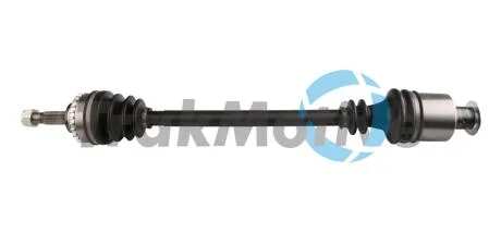 RENAULT піввісь прав. c ABS L=758mm 21/23 зуб. CLIO II 1.2 98-10, CLIO II 1.5 dCi 01-09 TRAKMOTIVE 30-0864