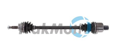 RENAULT піввісь прав. c ABS L=763mm 21/23 зуб. CLIO II 1.2 98-10, CLIO II 1.5 dCi 01-09 TRAKMOTIVE 30-0915