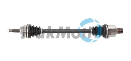 RENAULT піввісь прав. c ABS L=755mm 21/23 зуб. CLIO II 1.5 dCi 01-06, CLIO II 1.5 dCi 01- TRAKMOTIVE 30-0916
